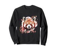 Origami Panda Rojo Kawaii Kimono Pequeños Pandas Gato Osos Sudadera