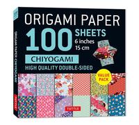 Origami Paper 100 Sheets Chiyogami 6" (15 cm): Tuttle Origami Paper: Double-Sided Origami Sheets Printed with 12 Different Patterns (Instructions for 5 Projects Included)