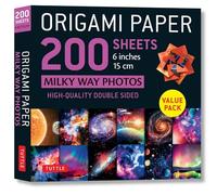 Origami Paper 200 sheets Milky Way Photos 6 Inches (15 cm): Tuttle Origami Paper: High-Quality Double Sided Origami Sheets Printed with 12 Different Photographs (Instructions for 6 Projects Included)