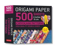 Origami Paper 500 Sheets Chiyogami Patterns 6 15cm: Tuttle Origami Paper: Double-Sided Origami Sheets Printed with 12 Different Designs (Instructions: ... Designs: Instructions for 8 Projects Included