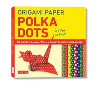 Origami Paper 96 sheets - Polka Dots 6 inch (15 cm): Tuttle Origami Paper: Origami Sheets Printed with 8 Different Patterns: Instructions for 6 Projects Included (Tuttle Specials)
