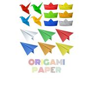 Origami Ppaer: Colored Origami Paper Double Sided: 200 Sheets For Crafts Project And Art, 40 Colors Origami Paper, Size (6 x 9) inches.
