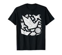 Origami Rabbit Bunny Paper Folding Art Cute Hobby Lover Camiseta
