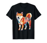 Origami Shiba Inu Perros De Flor De Cerezo Japonés T Japón Camiseta