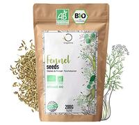 ORIGEENS Té de hinojo orgánico de 200 g | Semillas de hinojo como té de lactancia, lactancia y digestivo | Semillas de hinojo orgánico sueltas para infusiones de hierbas