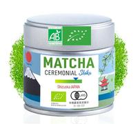ORIGEENS TÉ MATCHA CEREMONIAL ECOLÓGICO "SHIKA" - Té Matcha Bio Japonés, origen Shizuoka - Matcha Latte, Usucha - Caja 30gr - Matcha Tea