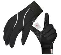 Origem guantes térmicos hombre mujer, 3M Thinsulate guantes moto invierno,guantes de ciclismo a prueba de agua,antideslizante pantalla táctil guantes con caliente forro para correr,conducir,senderismo