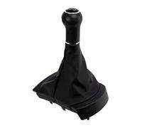 Origen Pomo + Fuelle de Cambio de Marcha Específico para Seat Ibiza (2002-2008) para 5/6 Velocidades. Perfecto para el Remplazo del Pomo más Fuelle Original.