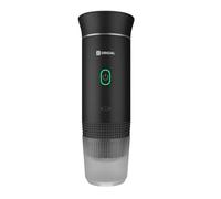 Origial Cafetera Portátil 3 en 1 para Cápsulas y Café Molido, 20 Bares, Batería 7500mAh, Compatible Nespresso y Dolce Gusto, para Viaje, Camping, Coche y Oficina, Negro