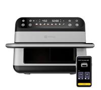 Origial FRYFIT Freidora de Aire, 1700W, Pantalla LED Táctil, 8 Programas Automáticos, Temperatura 80-200°C, Aire Caliente 360°, Cesta Antiadherente, Acero Inoxidable (10, Litros)