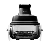 Origial FryFit Glass 4L Freidora de Aire de Cristal 1500W, Freidora sin Aceite con Recipiente de Vidrio, Pantalla Digital, 4 Programas, Temperatura y Tiempo Ajustables, Negro