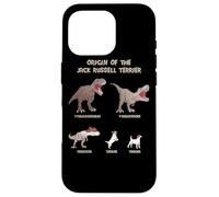 Origin of The Jack Russell Terrier Evolution History Meme Carcasa para iPhone 16 Pro