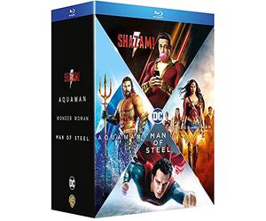 Origin Stories - Man of Steel + Wonder Woman + Aquaman + Shazam! [Francia] [Blu-ray]
