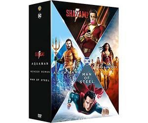 Origin Stories - Man of Steel + Wonder Woman + Aquaman + Shazam! [Francia] [DVD]