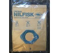 Nilfisk 5 Bolsas Aspiradoras Original 6,5L - Accesorio para Aspiradoras GM80 C (81620000)