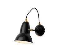 Original 1227 Lámpara de Pared Latón Negro Azabache