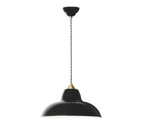 Anglepoise Original 1227 Brass Midi Wide, lámpara de suspensión, negro