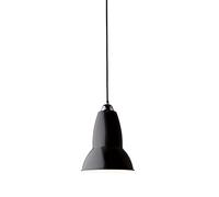 Anglepoise Original 1227 Midi, lámpara de suspensión, negro/cable negro