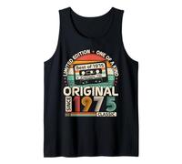 Original 1975 50 años regalo cumpleaños para hombres mujeres Camiseta sin Mangas