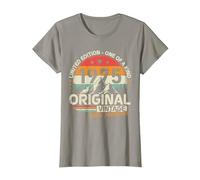 Original 1975 Vintage Cumpleaños 50 Años para Hombres Mujeres Camiseta, Mujer, Pizarra, M