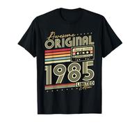 Original 1985 Vintage 40 Cumpleaños Regalo Mujeres Hombres Camiseta