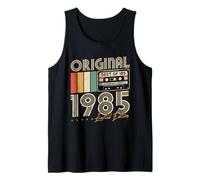 Original 1985 Vintage 40 Cumpleaños Regalo Mujeres Hombres Camiseta sin Mangas