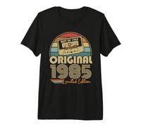Original 1985 Vintage Cumpleaños 40 Años Hombres y Mujeres Camiseta Premium