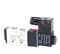 Original 4V400 series solenoid valve 4V410-15 two-position five-way pneumatic valve AC220A DC24V(DC24V)