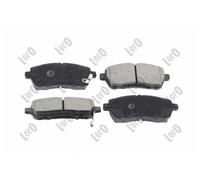 Original Ábaco Juego Pastillas de Freno de Disco 231-01-046 para Daihatsu Ford