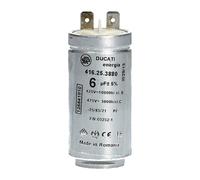 Original AEG Electrolux Condensador Motor 6 , 00µF Secadora 125641810 1256418102