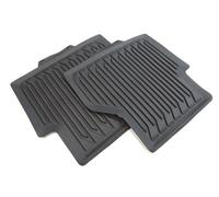 Original Audi A6 A7 4K Alfombrillas de Goma Alfombras Trasero Negro 4K0061511A