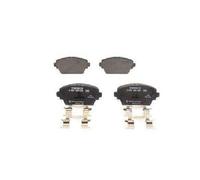 BOSCH Juego de 4 pastillas de freno para NISSAN: Primera, Almera Tino (Ref: 0 986 494 629)