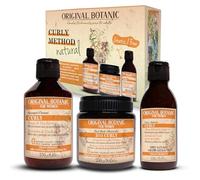 ORIGINAL BOTANIC Pack Rizos - Productos para Pelo Rizado con Champú, Mascarilla y Bálsamo Activador - Método Curly con Crema