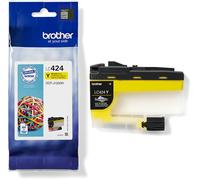 Original Brother Tinta Cartucho LC-424Y Amarillo para Mini 19 Biz-Sl DCP-J1200