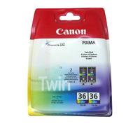 Original Canon Cartucho de Tinta PGI-36 Col Doble para Pixma IP 100 110 Tr 150