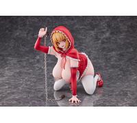 Original character estatua pvc 1/5 little red riding hood and the wolf