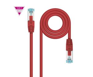 Original Cherry Cable de Red Ethernet Cat.7 Lszh Sftp Pimf Awg26 2m Rojo