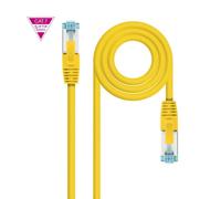 Original Cherry Cable de Red Ethernet Cat.7 Lszh Sftp Pimf Awg26 50m Amarillo