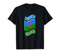 Original Colorida y Alegre Bandera Gitana del Pueblo Gitano Camiseta gráfica económica