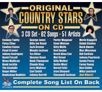 Original Country Stars On (CD) Various Artists (Importación USA)