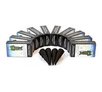 Original Crottendorfer - Conos de Incienso - 10 x 4 - Pack de Ahorro de Incienso de Fortuna los Montes Metálicos.