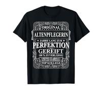 Original cuidadora de ancianos cumpleaños colega de trabajo vintage Camiseta