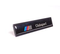 Original de BMW E36 Coupe M Clubsport puerta Moulding emblema OEM 51132495560