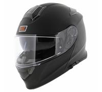 Original Delta Basic casco sólido negro mate - Modular abatible casco de moto...