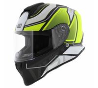 Original Dinamo casco completo - Galaxi Matt negro amarillo blanco