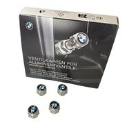 Original Diseño Tapones de válvula de bicicleta (4 unidades) con logo de BMW para vehículos con rdci
