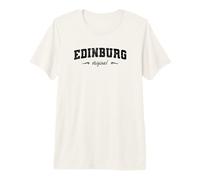 Original Edimburgo Texas Retro Hometown Nombre Edimburgo Camiseta Premium
