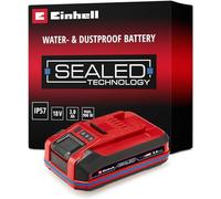 Original Einhell 18 V 3,0 Ah Sealed Power X-Change Plus (batería de 18 V, estanca al Agua y Polvo, Clase de protección IP57, de Uso Universal para Todos los aparatos Power X-Change, sin Cargador)