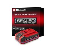 Original Einhell 18 V 4,0 Ah SEALED Power X-Change PLUS (batería de 18 V, estanca al agua y polvo, clase de protección IP57, de uso universal para todos los aparatos Power X-Change, sin cargador)