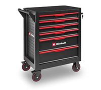 Original Einhell - Carro de Taller vacío (6 cajones, Sistema de Bloqueo, guías con rodamientos de Bolas, soporta hasta 135 kg, móvil con Ruedas de Bloqueo)